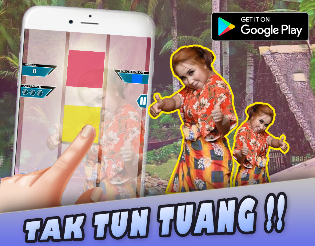 TAK TUN TUANG New Version by UPIAK Piano Tiles截图3