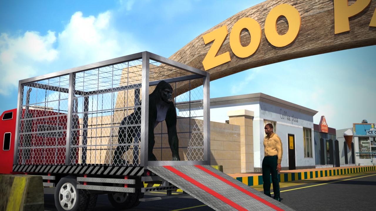 Zoo Transporter: Animal Truck Driving截图3