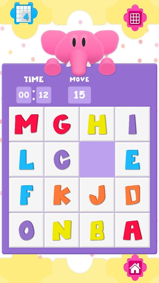 Slide Toon Puzzle截图3