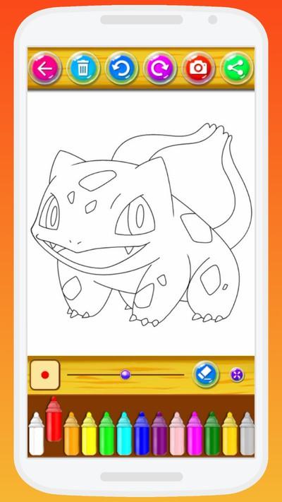 Pokemon Coloring Book截图1