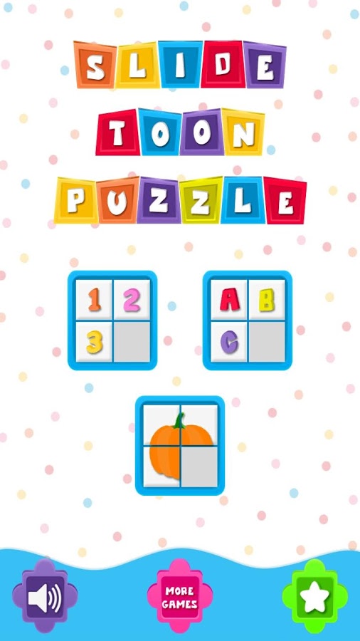 Slide Toon Puzzle截图5