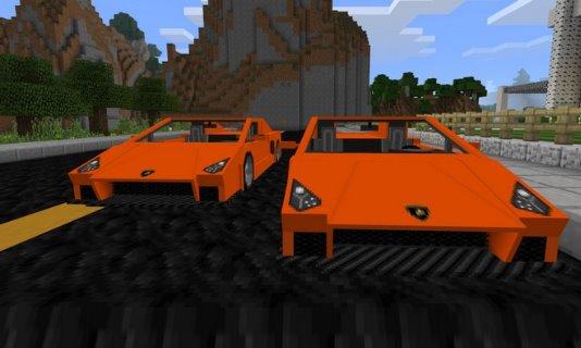 Cars Mod Lambo for MCPE截图2