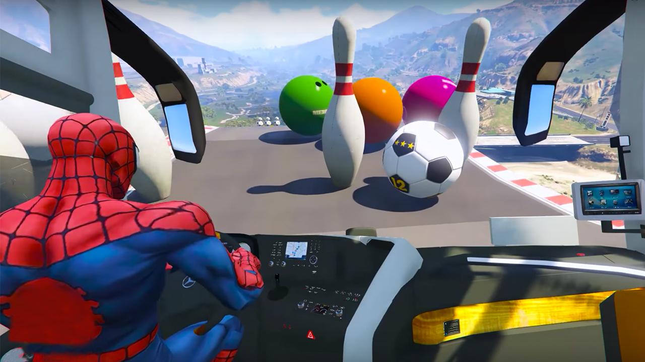 Superhero Super Bus Simulator 2018截图2