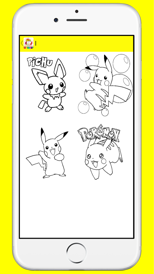 Pokemon Character Coloring Book for Children截图2