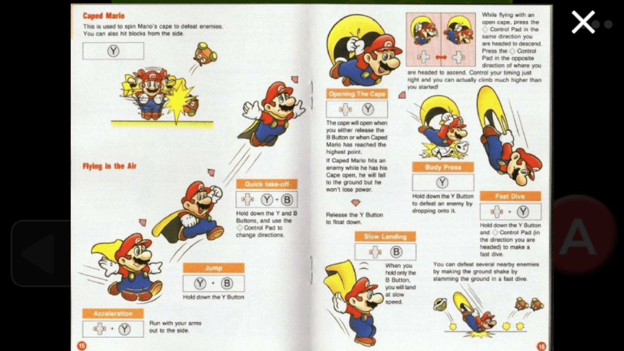 SNES Super Mari World - Story Board and Guide截图3