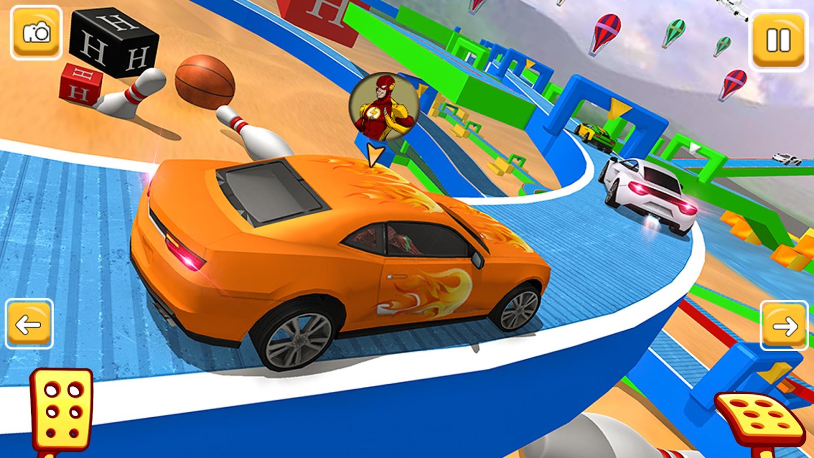 Superhero Car Racing & Car Stunts截图5