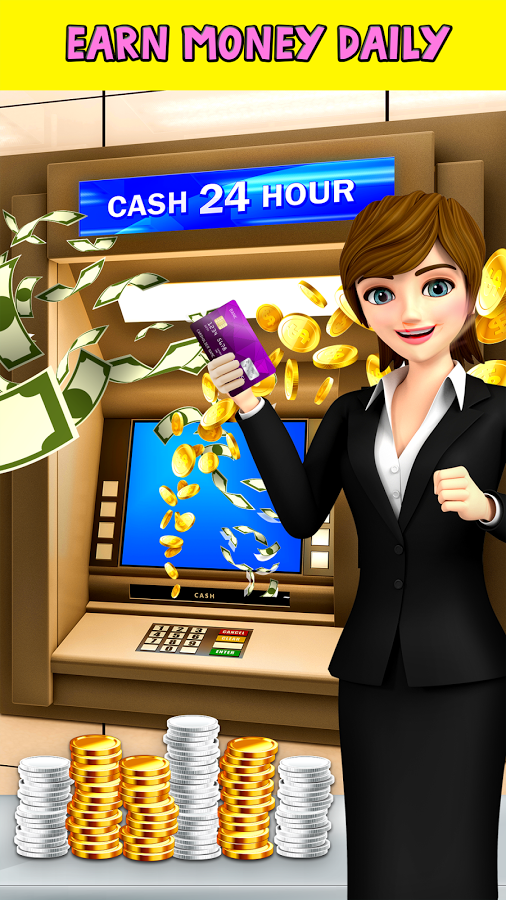 ATM Learning Simulator Bank Money Game截图3