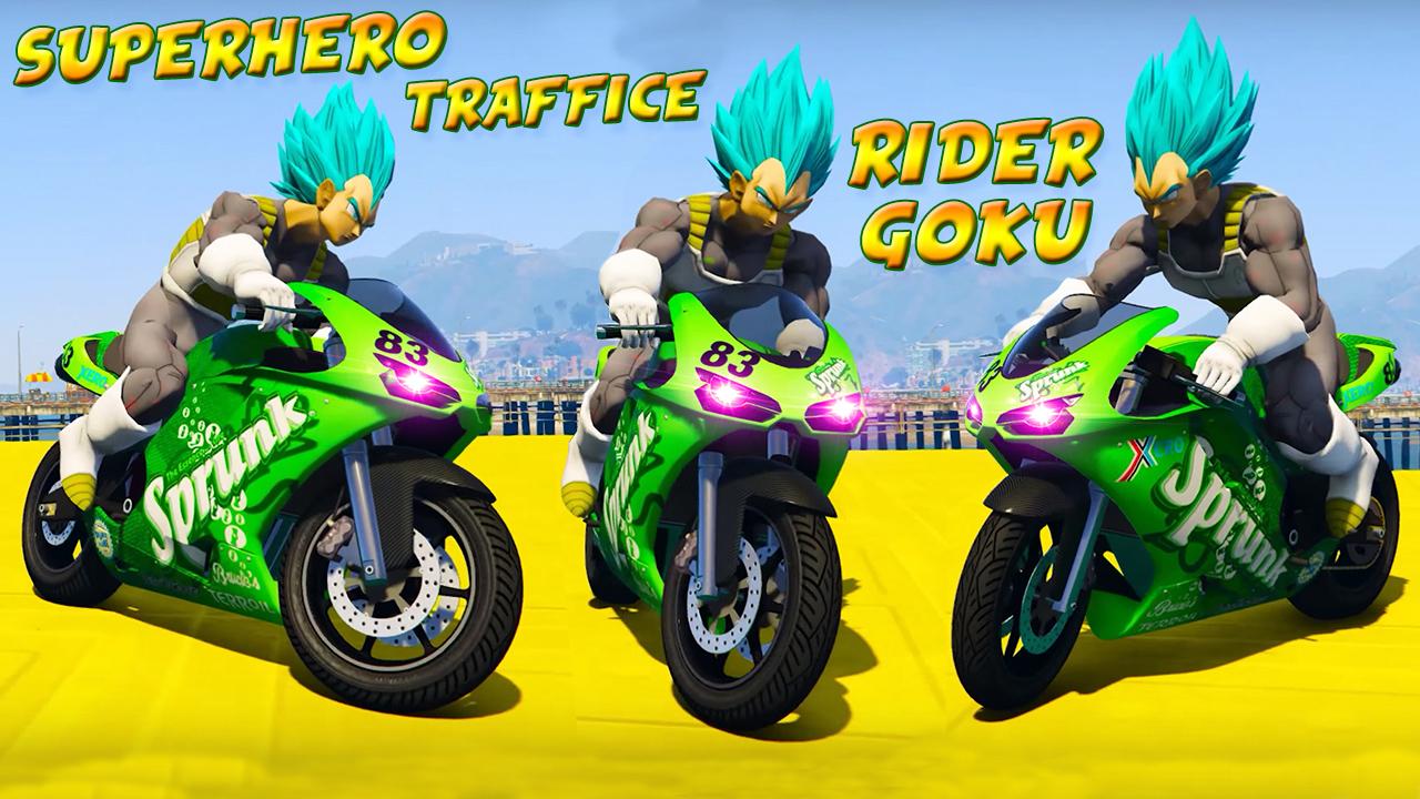 Superheroes Traffic Line Rider截图2