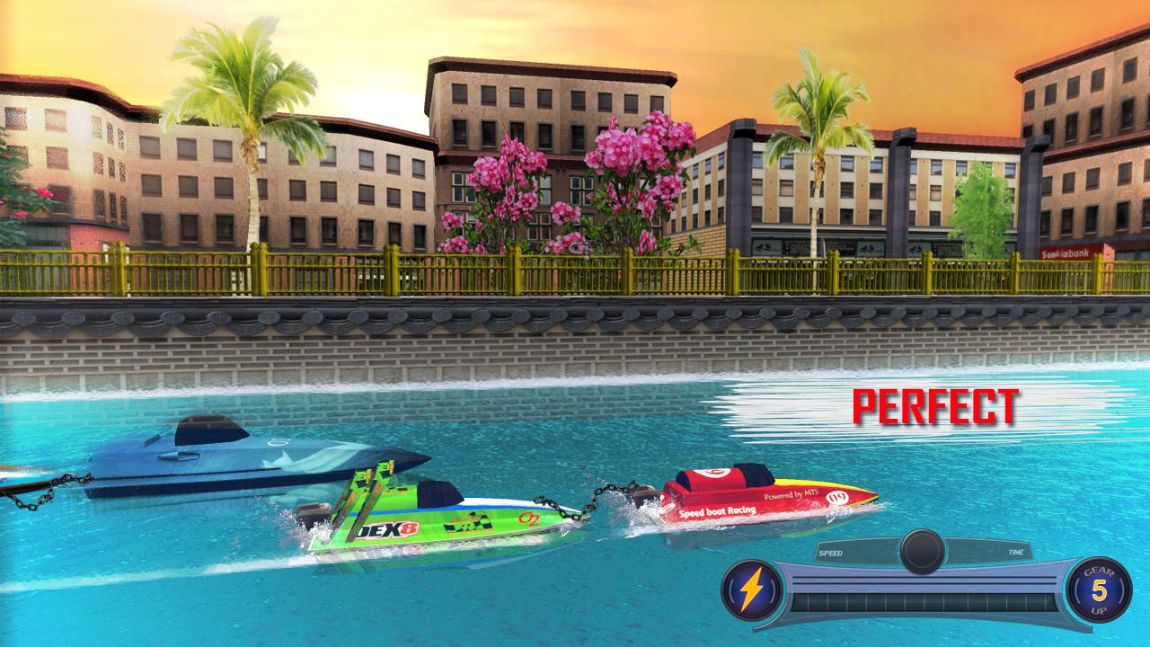 Chained Speed Boat Racing截图2