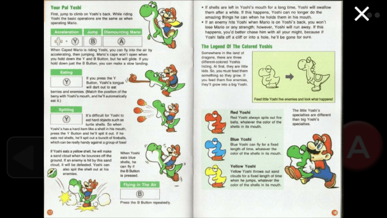 SNES Super Mari World - Story Board and Guide截图2