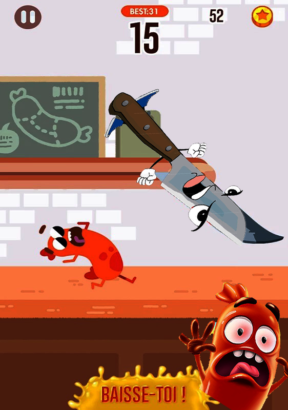 Sausage Run 2 : Cours, Saucisse, Cours !截图3