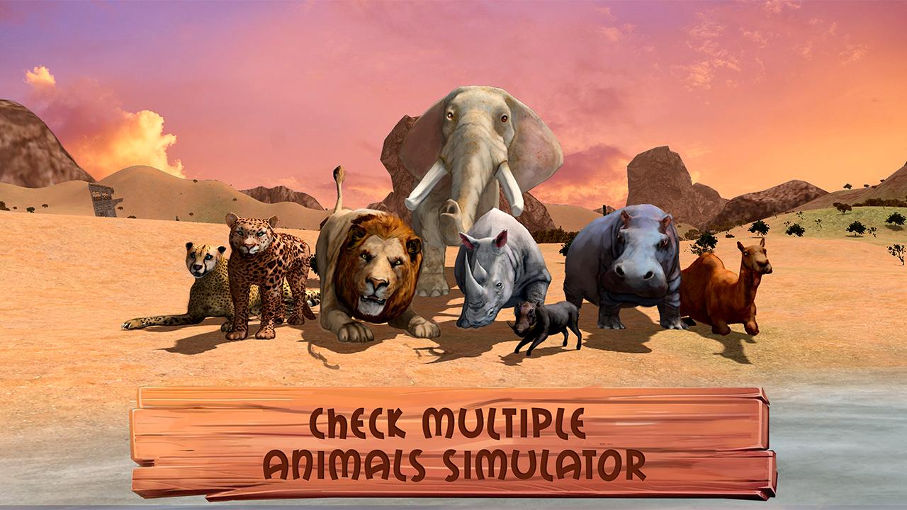 Wild Animals World - Savannah Simulator截图4