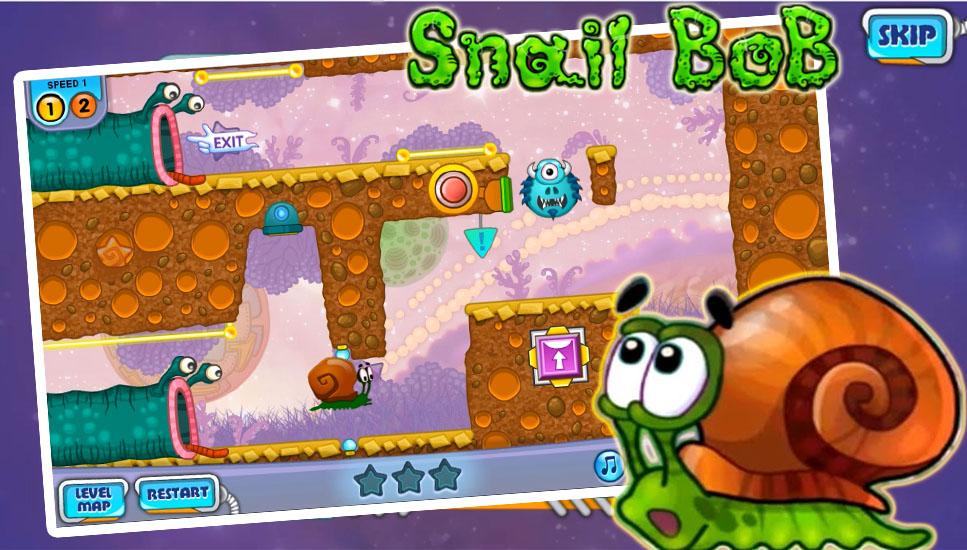 Snail Bob 4 Space Travel截图1