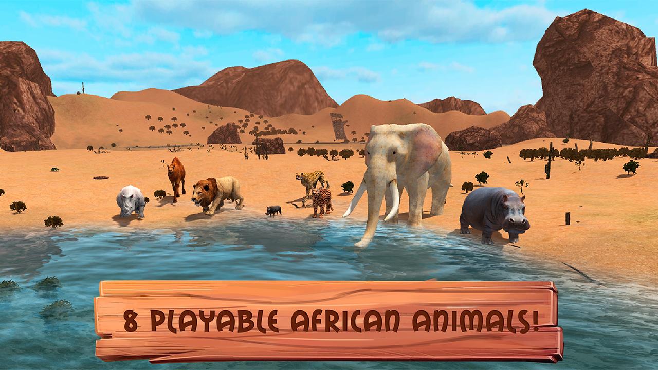 Wild Animals World - Savannah Simulator截图3