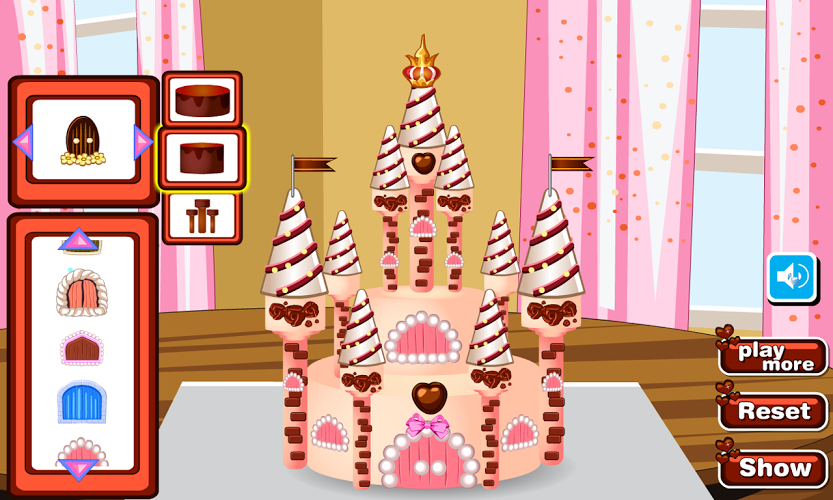 Chocolate Castle Cake截图5