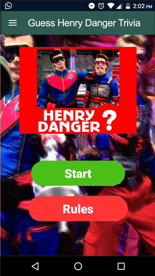 Guess Captain Henry Danger Trivia Quiz截图4