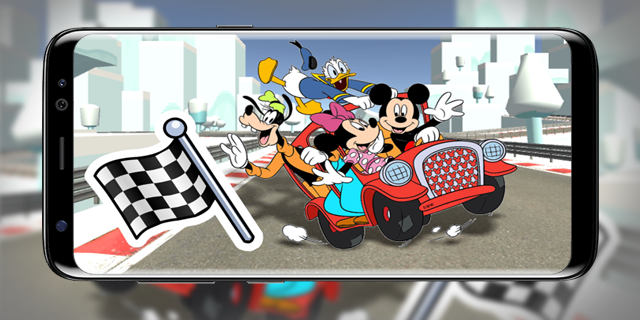 Mickey And Friend Roadster Race Of the City截图1