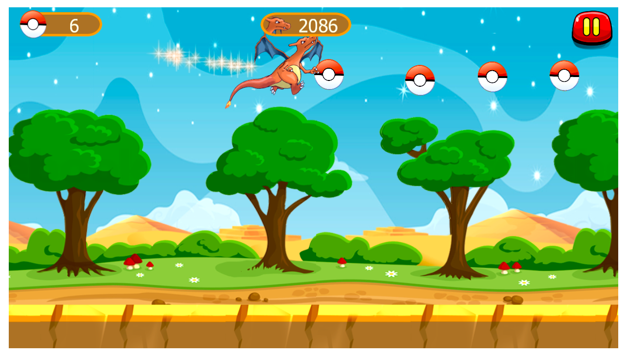 hero charizard jump截图1