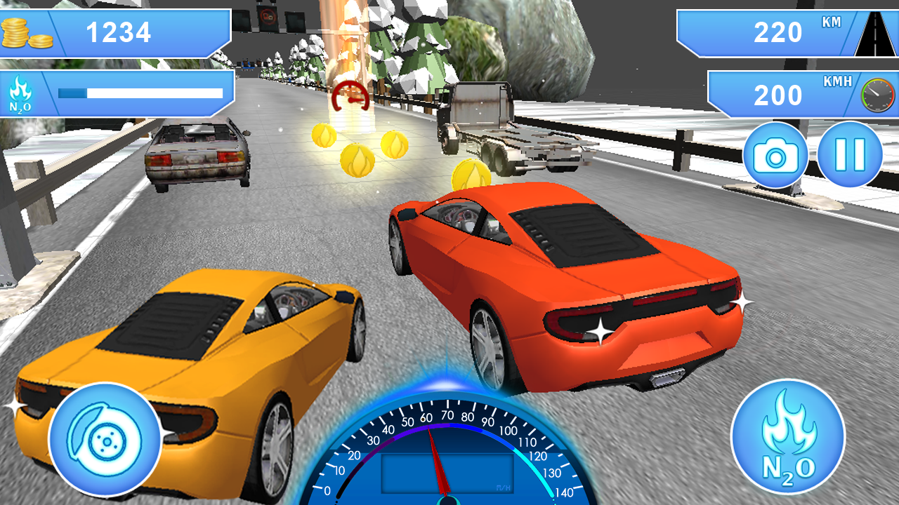 Highway Traffic Furious Racer 3D截图3