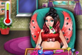 Ice Princess Queen & BFFs Pregnant Caring Game截图1