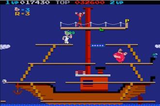 New Popeye 1982 Walkthrough截图1