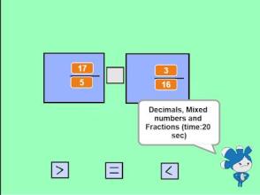 Comparing Fractions, Decimals and Mixed numbers截图3