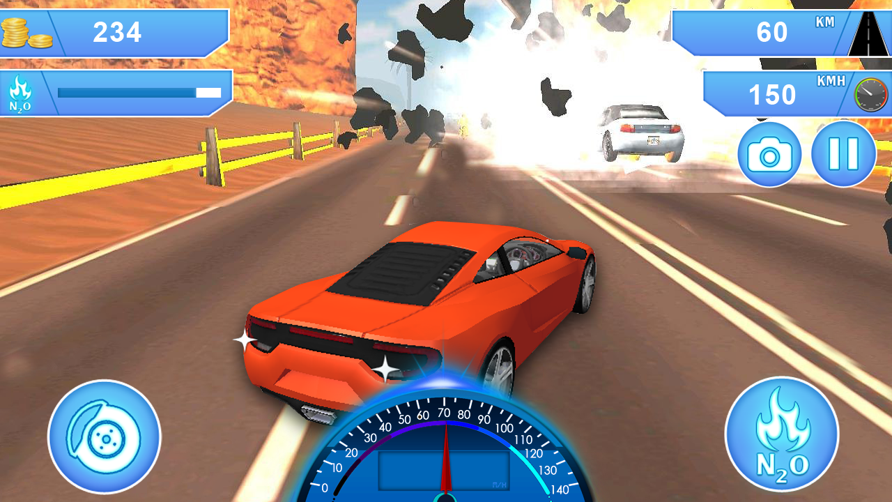 Highway Traffic Furious Racer 3D截图4