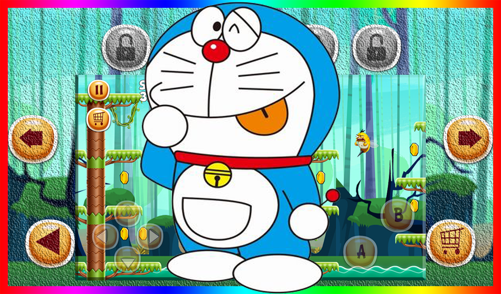 Super Adventure of Doramon Runing game city截图4