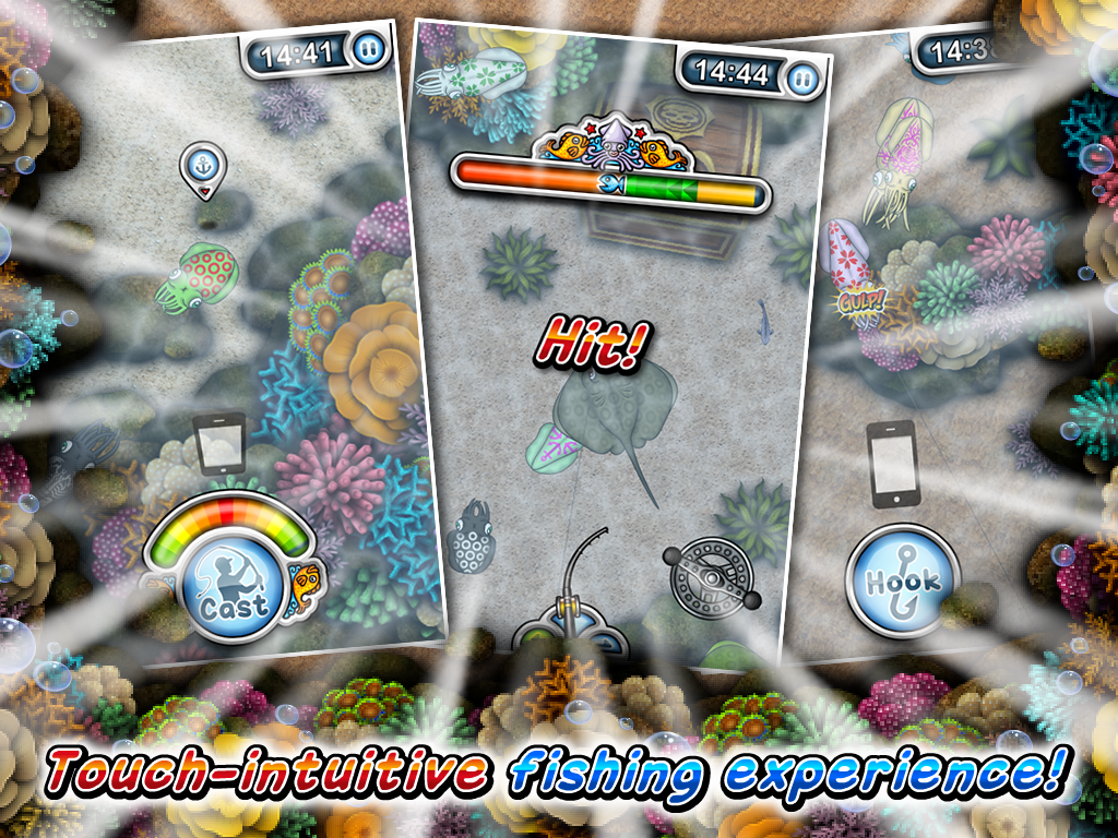 Pocket Squid Fishing截图5