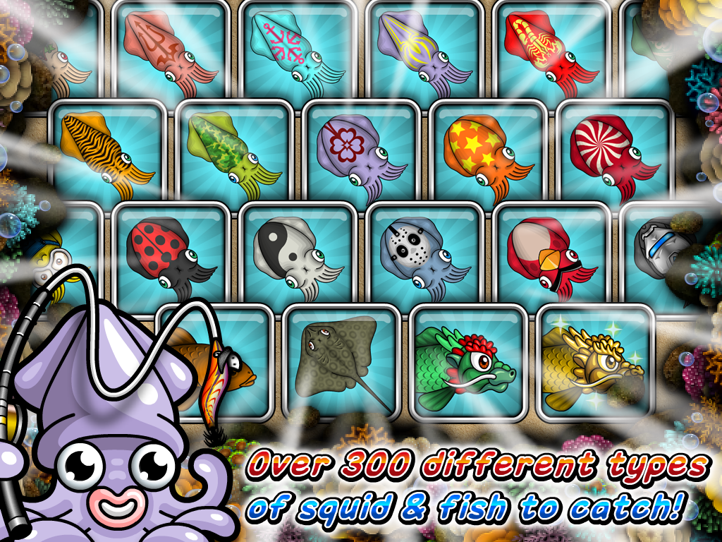 Pocket Squid Fishing截图4