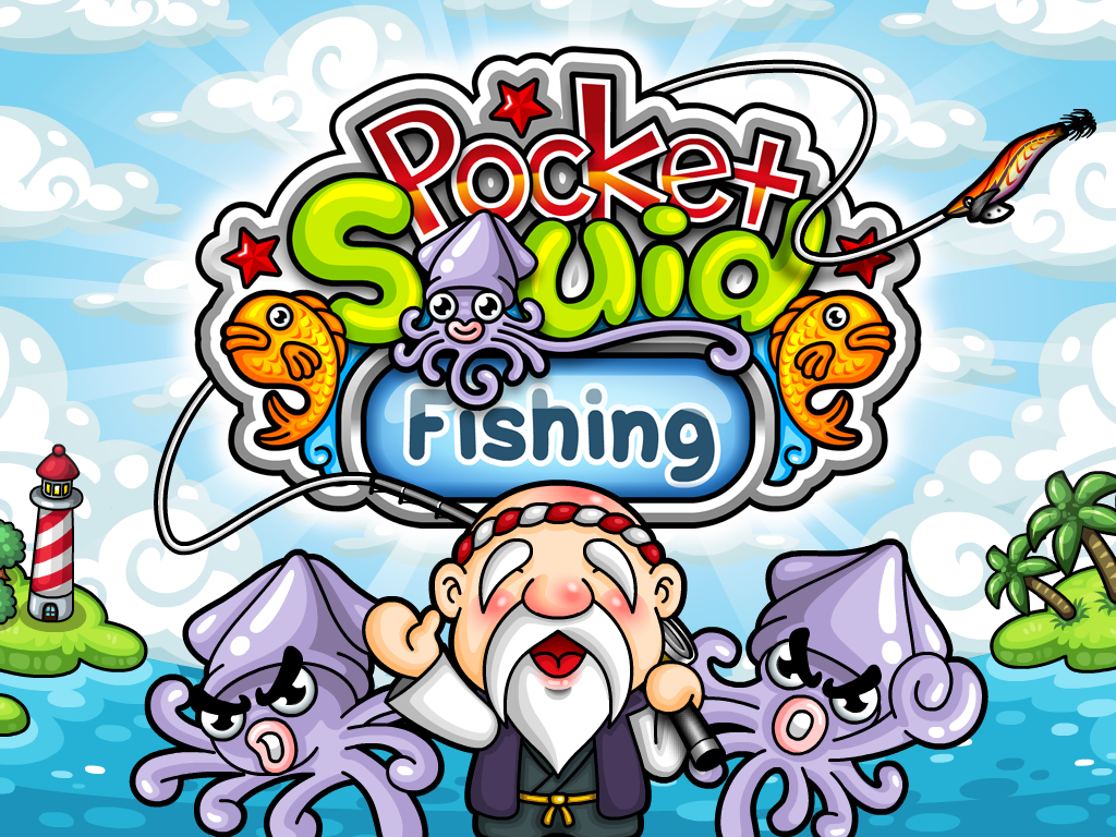 Pocket Squid Fishing截图1