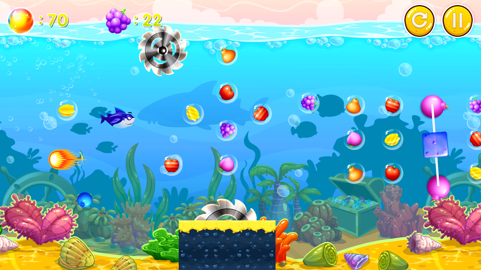 Veggie Shark Sea Adventure截图5