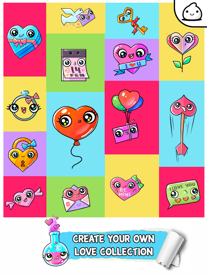 Valentines Day Evolution Idle Cute Kawaii Clicker截图3