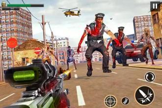 Zombie Trigger Sniper Hunter Shooting Strike Game截图1