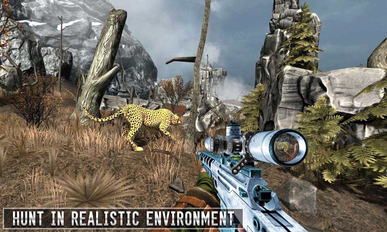 Jungle Animal Sniper Hunter 3d截图3