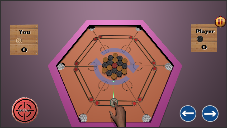 Classic Carrom : 3dBoards截图3