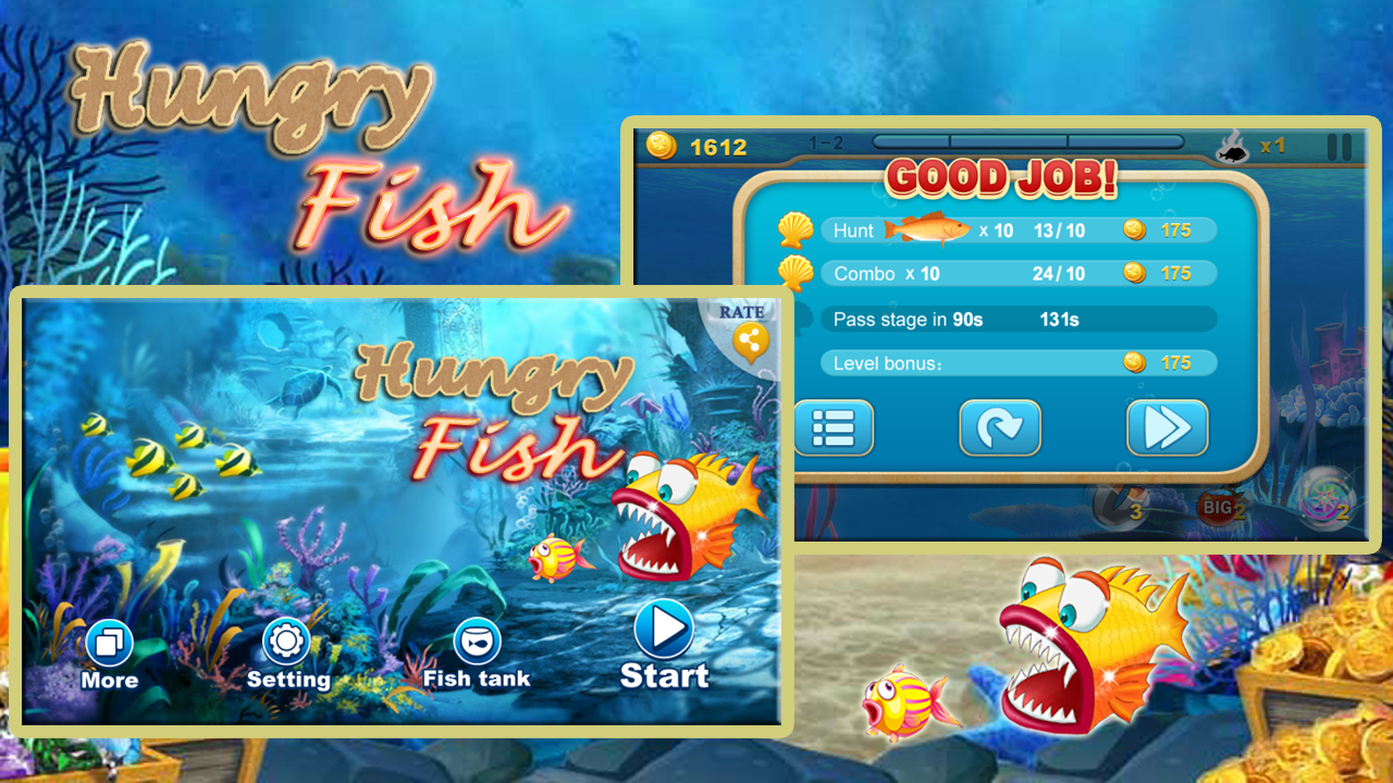 Hungry Fish - Fishing Frenzy截图5