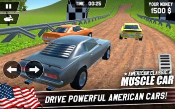 American Classic Muscle Car Driving截图3