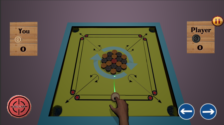 Classic Carrom : 3dBoards截图2