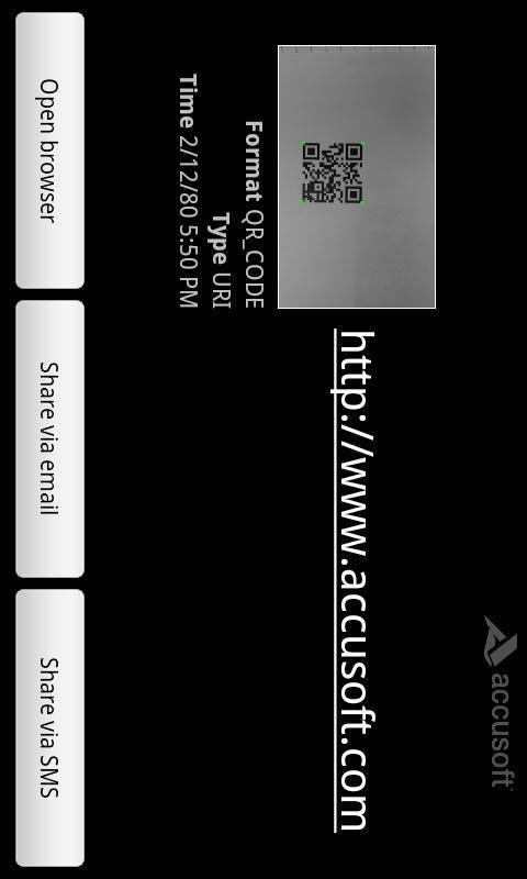 Accusoft Barcode Scanner截图3