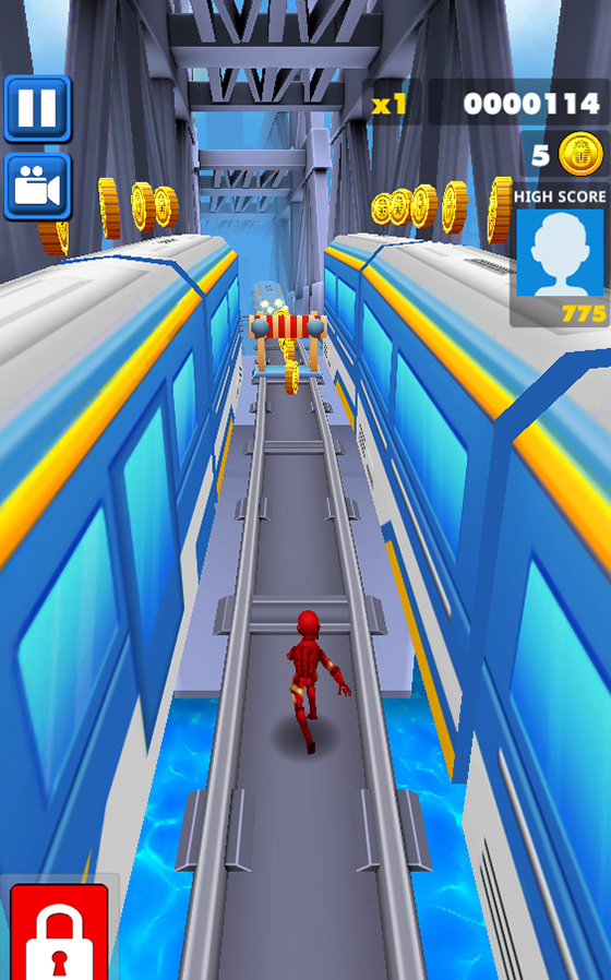 Avenger Infinity War Dash: spiderman, ironman Game截图3