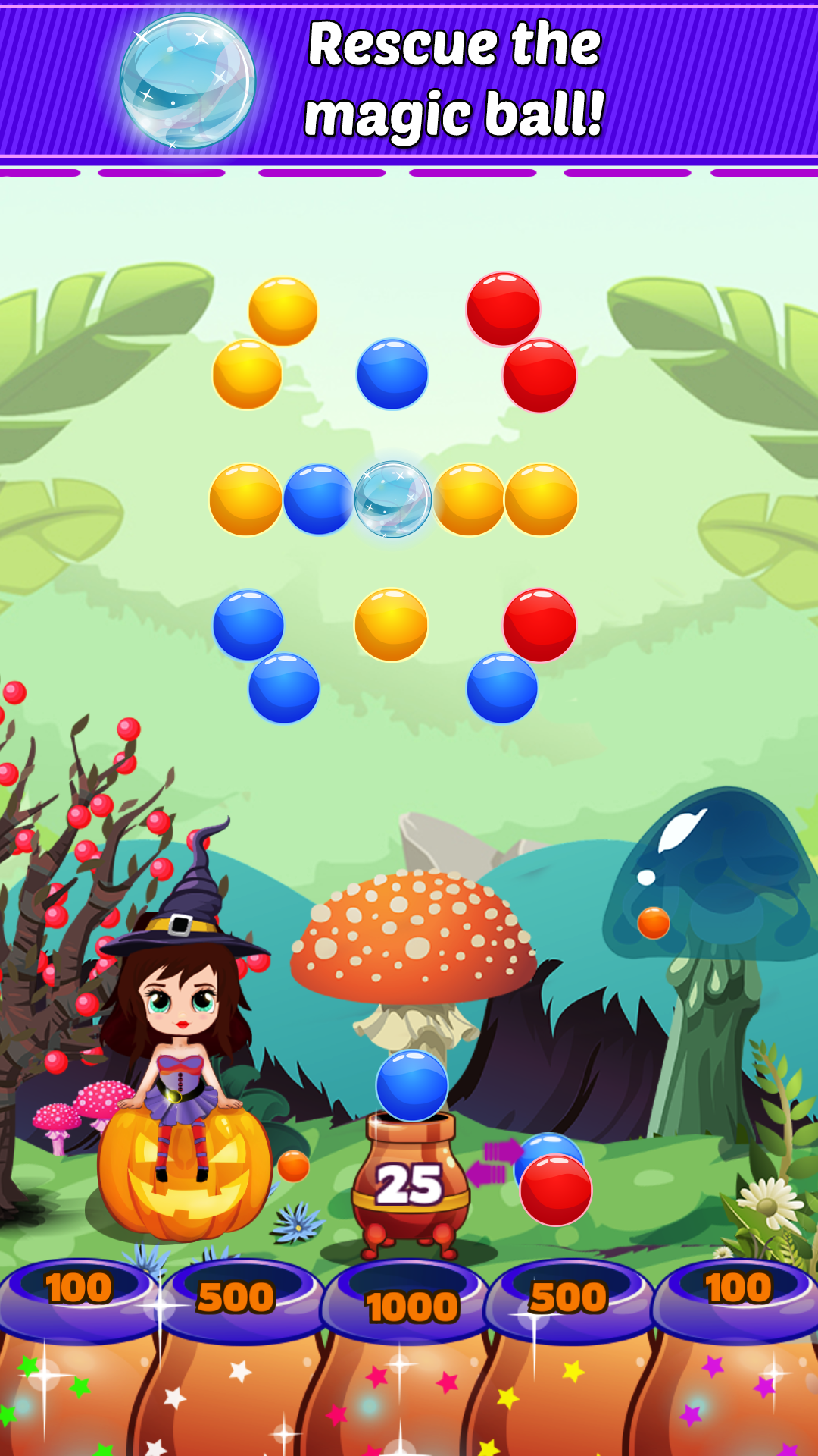 Witch Puzzle Bubble截图4