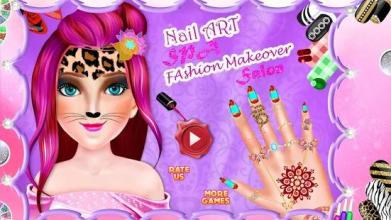 Nail Art Spa Fashion Makeover Salon截图3