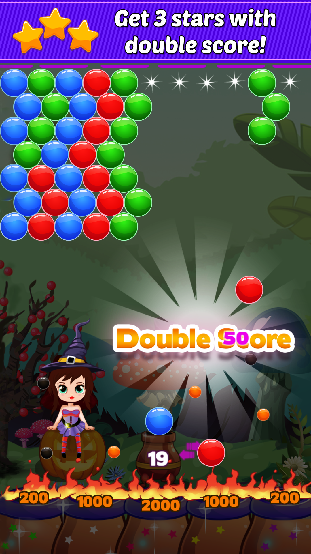 Witch Puzzle Bubble截图3