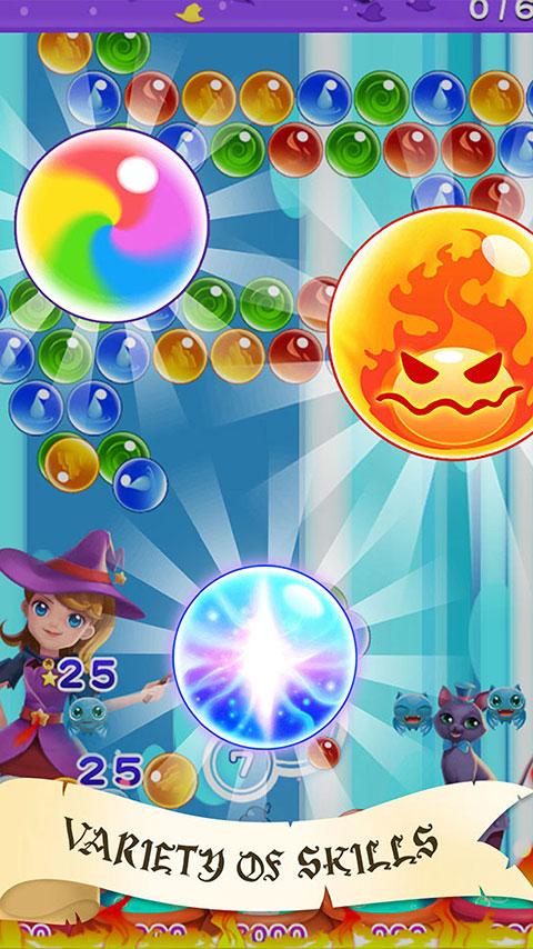 Witch Magic: Happy Bubble Shooter截图5