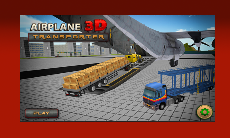 Transporter Plane 3D : Truck Transport截图2