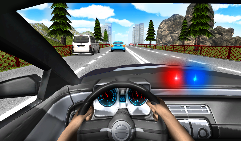 Police Driving In Car截图3