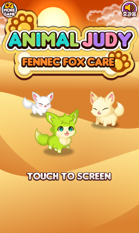 Animal Judy: Fennec Fox care截图1