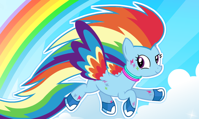 My Rainbow Dash Dress Up截图1