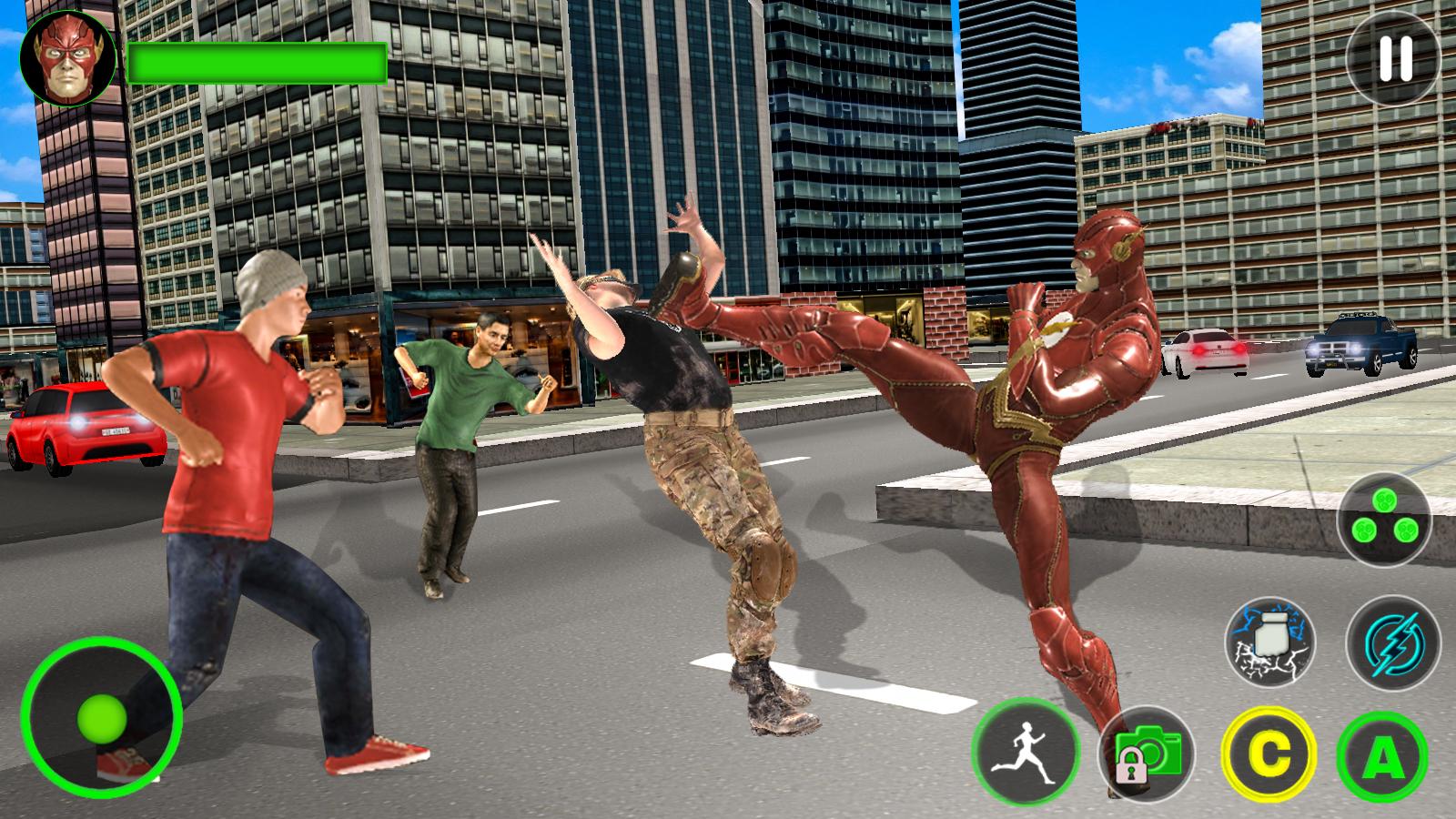 Super Hero City Crime Battle: Street Crime Fighter截图2